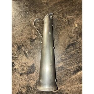 Vintage Norge Haandarbeid Ekensteen Pewter Pitcher Bud Vase Norway 8 1/4"